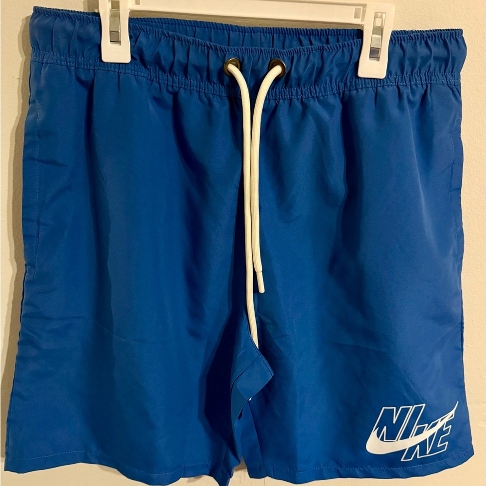 Nike Men's Athletic Blue Swim Shorts Size Small NWT